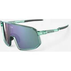 Fahrradbrille - RR 900 Perf Kategorie 3 grün/durchscheinend fluoreszierendes Chlorophyll-Grün Einheitsgröße