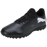 Puma Future 7 Play Tt Soccer Shoes, Puma Black-Puma White, 39