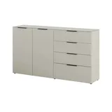 Uno Novel XL-Sideboard OAKLAND ¦ beige ¦ Maße (cm): B: 184 H: 102 T: 42.0