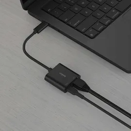 Belkin USB-C Ethernet Adapter Schwarz