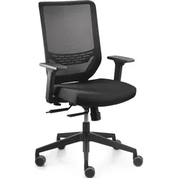 TREND OFFICE Bürodrehstuhl Mesh Armlehnen, breiten- und höhenverstellbar ( 9103483045 )