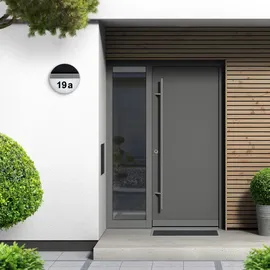 Melitec Hausnummernleuchte SH06 Silber