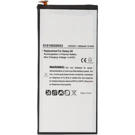 AccuCell Akku passend für Samsung Galaxy A9 Akku Li-Polymer EB-BA900ABE 3,85V, 4000mAh 15,4Wh built-in ohne Werkzeug