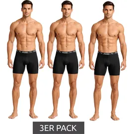 Puma Boxershorts 3er Pack schwarz M