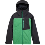 Burton Herren Lodgepole Snowboardjacke, True Black/Clover Green, S EU