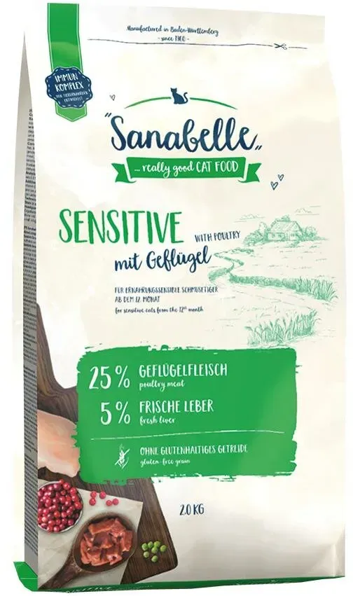 Sanabelle Cat Sensitive Geflügel 2kg