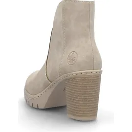 Rieker Damen Klassische Stiefeletten Y2553, Frauen Stiefeletten,uebergangsschuhe,uebergangsstiefel,übergangsschuhe,Boots,beige (60),41 EU / 7.5 UK