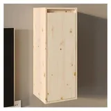 vidaXL Wandschrank 30 x 30 x 80 cm Kiefer Beige