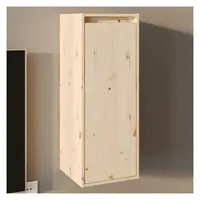 vidaXL Wandschrank 30 x 30 x 80 cm Kiefer Beige
