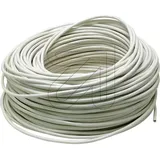 general cavi s.p.a. Schlauchleitung H03VV-F 2x0,75mm2 Weiß 100m