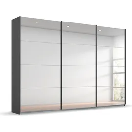 Rauch Schwebetürenschrank OTELI 271 x 210 x 62 cm Grau