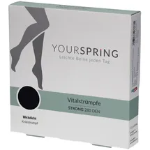 Belsana Strümpfe Yourspring strong blickdicht 280den AD 42/43 2 St.