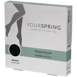 Belsana Strümpfe Yourspring strong blickdicht 280den AD 42/43 2 St.