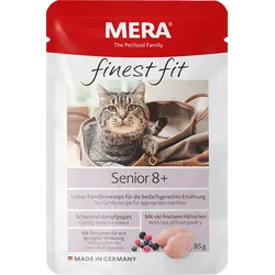 mera Finest Fit Senior Nassfutter für ältere Katzen ab 8 Jahren | Für die Gesundheit im hohen Alter | Katzenfutter | Hochwertige Zutaten 1.02 kg