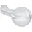 OGRO Knopfdrückerlochteil PREMIUM 8548 V FS Aluminium Silber