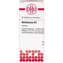 BELLADONNA D 4 Tabletten 80 St.