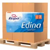 Fripa Papierfabrik Albert Friedrich KG Fripa Edina Toilettenpapier, 2-lagig 1010808 , 1 Palette = 8 x 250 Blatt