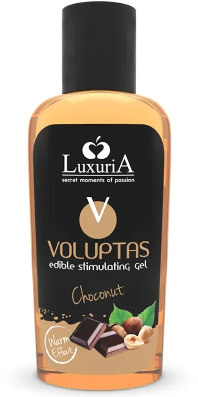 INTIMATELINE LUXURIA - VOLUPTAS ESSBARES MASSAGEGEL MIT WRMENDEM EFFEKT - SCHOKOS 100 ML