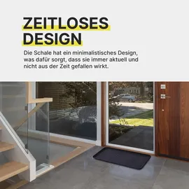 BestLivings Schuhabtropfschale Fußmatte Schuhschale L 50 x 38 cm 2er Pack