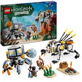 LEGO Horizon Adventures Aloy und Varl vs. Panzerwanderer und Sägezahn