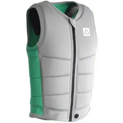 FOLLOW CORP Weste 2025 grey/green - XXL