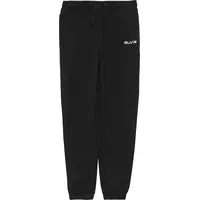 S.Oliver Unisex Jogginghose aus Sweat mit Print-Detail schwarz 158