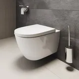 Laufen CADA Wand-WC mit Silent Flush, H821CD14000001+H891CD10000001,