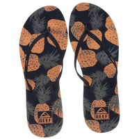 Reef Damen Bliss-Full Flipflop, Coral Pineapples, 40 EU - 40 EU