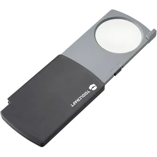 TOOLCRAFT TO-8997039 Handlupe mit LED-Beleuchtung Vergrößerungsfaktor: 2.5 x