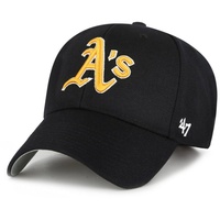 47 Brand Relaxed Fit MLB Oakland Athletics Schwarz