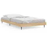 vidaXL 90 x 200 cm Braun