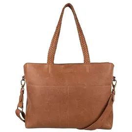 Cowboysbag Bushton Henkeltasche Leder Brown