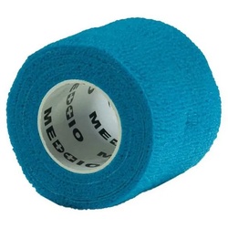 meDDio Bandage 1/3/6 Haftbandagen Größe+Farbe wählbar, 1 Stück 5 cm light blue blau