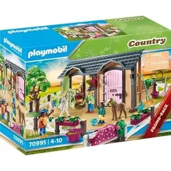 PLAYMOBIL 70995 Reitunterricht mit Pferdeboxen