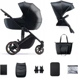 Kinderkraft Prime 2 2in1 Venezian Black, Schwarz