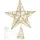 COM-FOUR Deko Stern 25 cm goldfarben