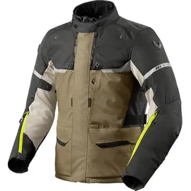 RevIt! Outback 4 H2O Motorradjacke grau/grün S