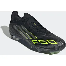 adidas F50 Pro FG Herren Core Black/Iron Met./Lemon 48