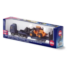 Siku 1790 - MAN LKW mit Tieflader und JCB Radlader