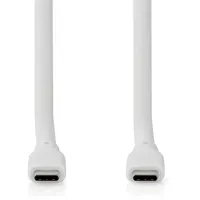 Nedis USB-C 1,0 m Weiß