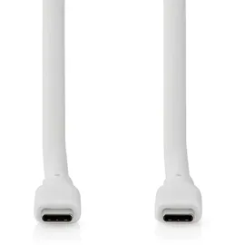 Nedis USB-C 1,0 m Weiß
