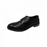 Mustang SHOES eleganter Schnürer Schwarz | Gr.: 44