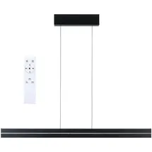 Paulmann Raiko 6-flg. 100 cm eckig schwarz