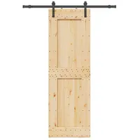 vidaXL Narvik rechts 70 x 210 cm Braun/Schwarz