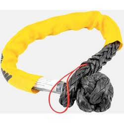 Softschäkel mit Aufscherschutz - 14 Tonnen