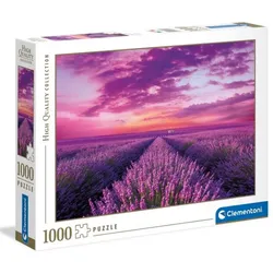 Clementoni 98450 - Puzzle - Lavendel Feld (1000 Teile)