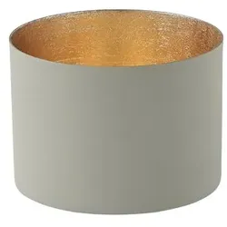 Chennai Windlicht M cool grey/gold