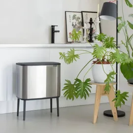 Brabantia Bo Touch Bin 34 l matt steel fingerprint proof