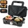 Costway Elektrischer Sandwichmaker 1200W, Waffeleisen, Panini-Presse & Sandwichtoaster, Kontaktgrill tragbar mit 6 abnehmbaren Antihaftplatten & 5 Temperaturregelung