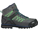 CMP Moon Mid Wp 31q4797 Wanderstiefel - Grey / Green Fluo - EU 39